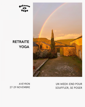 WEEK END YOGA – AVEYRON du 27 au 29/11